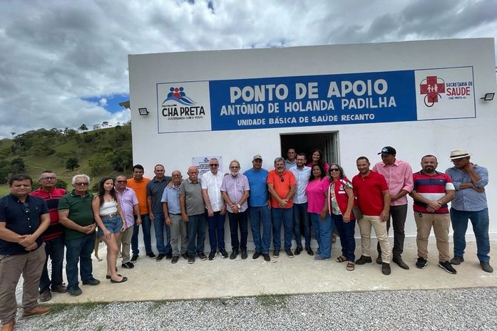 Prefeitura de Chã Preta entrega ponto de apoio rural na Fazenda Laranjeiras