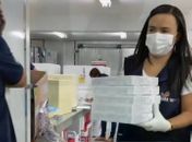 Alagoas recebe 10.530 doses da vacina Pfizer, anuncia secretário da Saúde