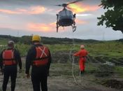 Idoso é resgatado após ficar ilhado em trecho do Rio Paraíba, no interior de Alagoas