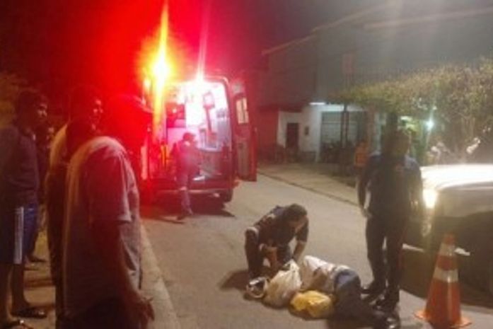Atropelamento na Av. Ceci Cunha, em Arapiraca