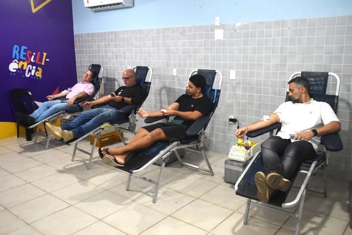 Estudantes se juntam em gincana e arrecadam mais de 3 toneladas de alimentos e 132 bolsas de sangue