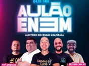 Arapiraca recebe aulão preparatório para o Enem com grandes nomes da educação

