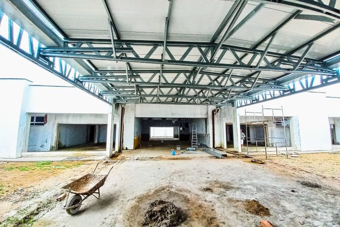Prefeitura de Palmeira segue com obras na Creche Professora Graça Barros