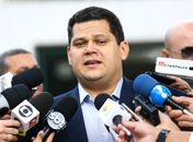 O presidente do Senado, Davi Alcolumbre.