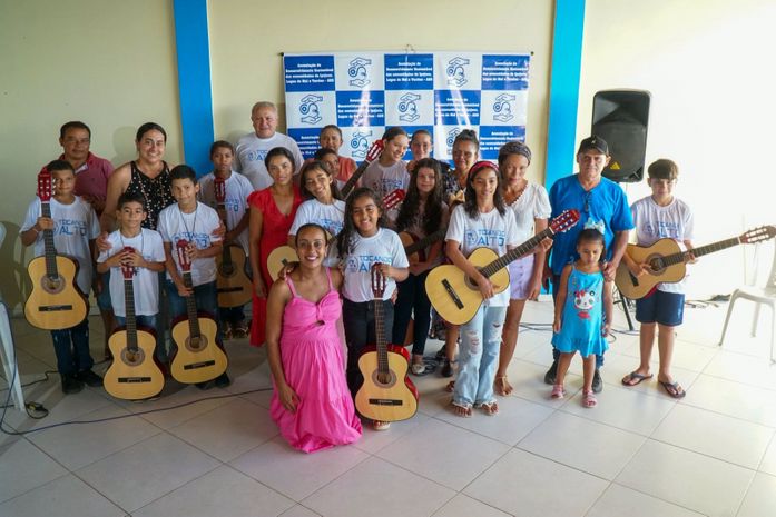 Alunos de Craíbas finalizam projetos musicais apoiados pela MVV