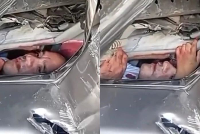 Imagens inéditas mostram resgate dramático de família em grave acidente na BR-101, em Joaquim Gomes