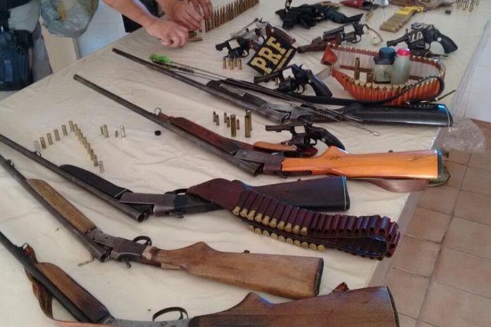 Armas apreendidas