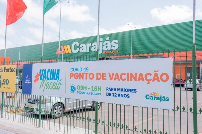 Saúde tem novo ponto de vacinação contra Covid-19 na parte alta de Maceió