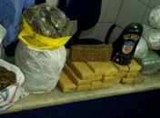 Maconha apreendida pelo 5º BPM