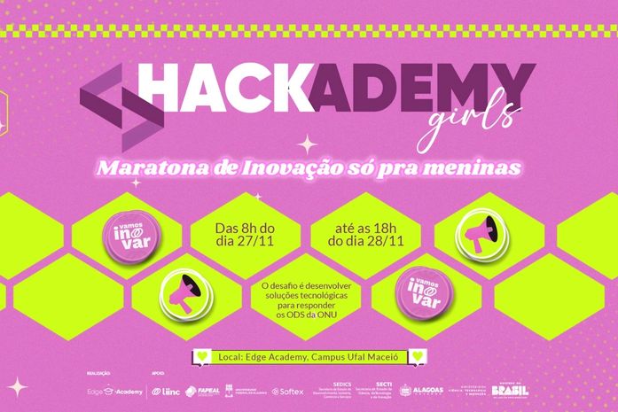 Hackathon exclusivo para mulheres abre inscrições para desenvolver soluções de impacto em Alagoas