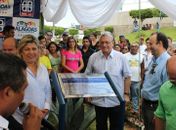 Governador entrega em Traipu rodovia recuperada e Estação de Tratamento de Água 