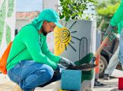 Autarquia de Limpeza Urbana transforma pontos de lixos em áreas de convívio