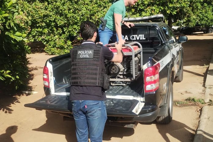 Homem é preso por receptação e gerador avaliado em R$ 20 mil é recuperado em Palmeira dos Índios