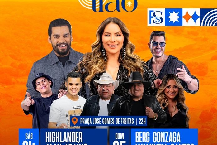 Prefeitura de Branquinha anuncia programação artística da festa de São Sebastião