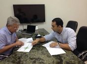 A pedido da prefeitura, DER constrói quebra-molas próximo ao acesso a Jequiá da Praia