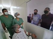 Projeto Olhar que Cura completa um ano aproximando pacientes da COVID-19 com as famílias