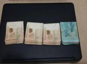 Quatro mil reais e notebook foram recuperados pela polícia