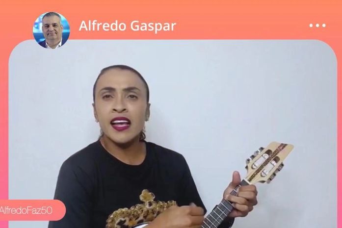 Rainha Marta parabeniza Alfredo Gaspar pelo aniversário de 50 anos e deseja sorte nos novos desafios