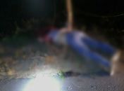 Arame farpado atravessado na AL-115 deixa uma mulher morta e um homem ferido