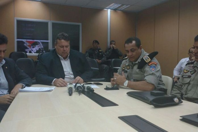 Delegado e secretário deram detalhes da operação