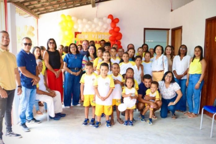 Ampliada e reformada, Escola Municipal Antônio João dos Santos é entregue à população de Matriz de Camaragibe