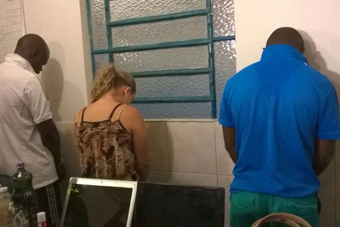 Africanos e brasileira foram presos em Maceió