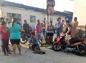 Colisão entre motos deixa condutor ferido em São Miguel dos Campos