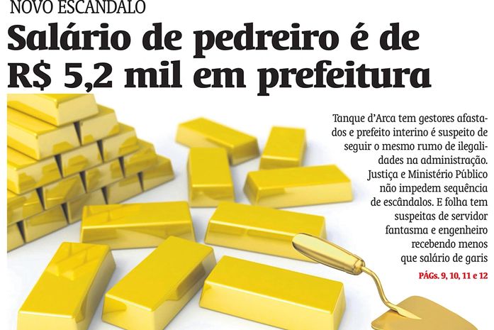Capa da Edição nº 100 do jornal CadaMinuto Press