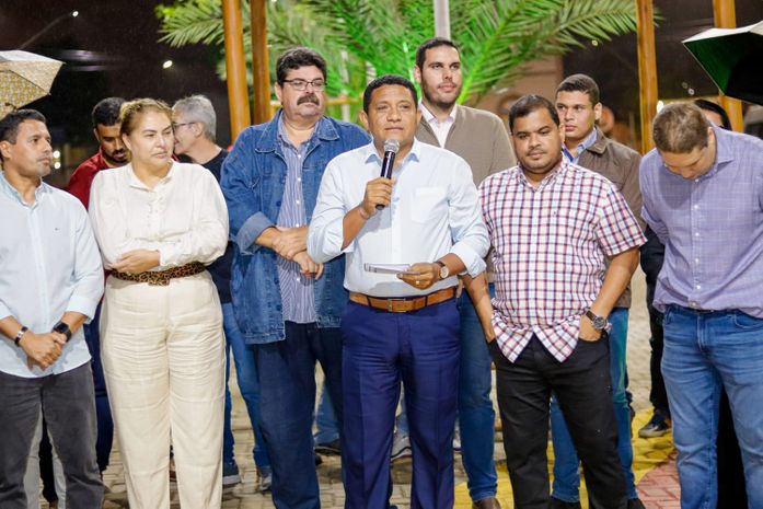 Prefeitura de Palmeira inaugura manutenção da Praça São Cristóvão