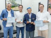 Prefeito Luciano recebe diploma e medalha dos 80 anos das Nações Unidas



