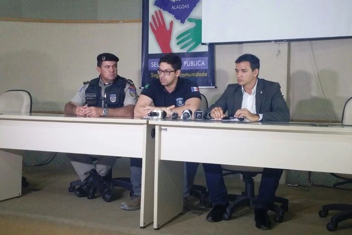 Coronel Silvestre Soares e delegados Diego Caldas e Ronilson Medeiros