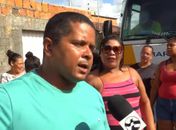 Moradores interditam acesso à comunidade em protesto por falta d’água em Marechal Deodoro