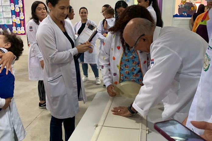 Alunos do Gigantinhos do Santos Dumont têm acompanhamento nutricional de professores da Ufal