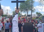 “Luto e Luta”: movimentos religiosos realizam protesto contra Braskem; veja imagens