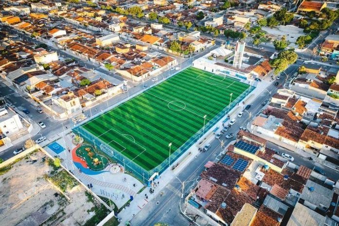 Areninhas se transformaram em espaços de convívio social e práticas esportivas