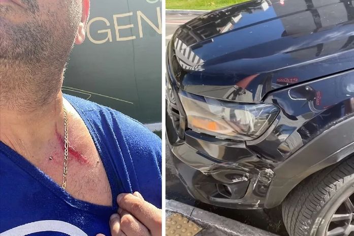 Vídeo: Professor denuncia agressão após colisão e discussão no trânsito na Ponta Verde