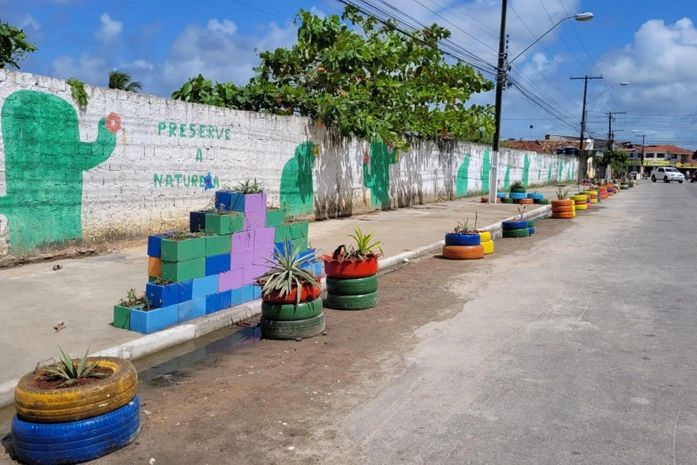 Desenvolvimento Sustentável realiza manutenção em pontos revitalizados na capital