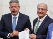 Arthur Lira e Geraldo Alckmin