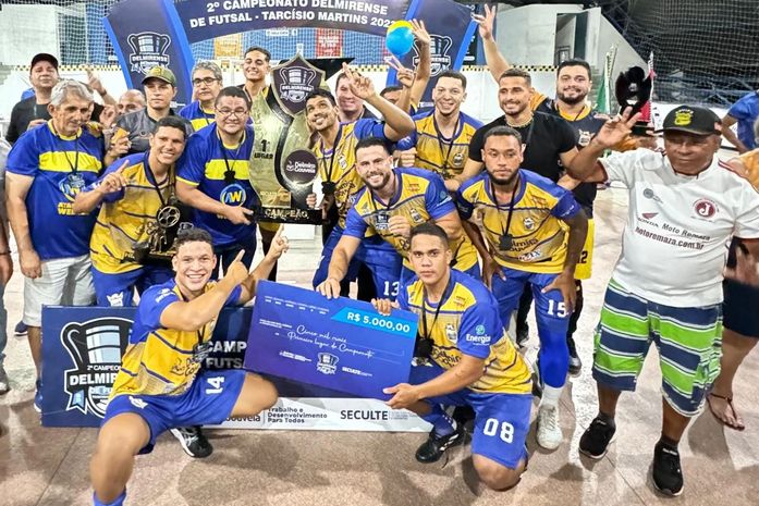 Emoção e Alegria marcam grande final do 2° Campeonato Delmirense de Futsal