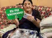 Sobrevivente da Gripe Espanhola, moradora de Arapiraca com 113 anos é vacinada contra a Covid-19