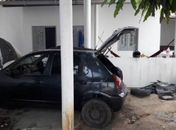 Polícia estoura desmanche de veículos e prende suspeito em Arapiraca
