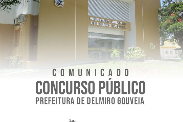 Prefeitura de Delmiro Gouveia divulga novas datas para a realização do concurso público