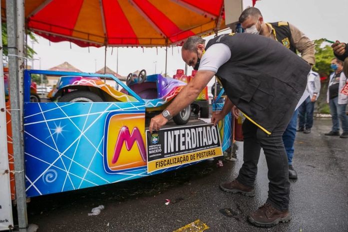 Prefeitura interdita parque