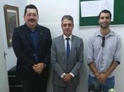 O prefeito Gilberto Gonçalves se comprometeu de agilizar as obras de acesso ao novo fórum de Rio Largo.