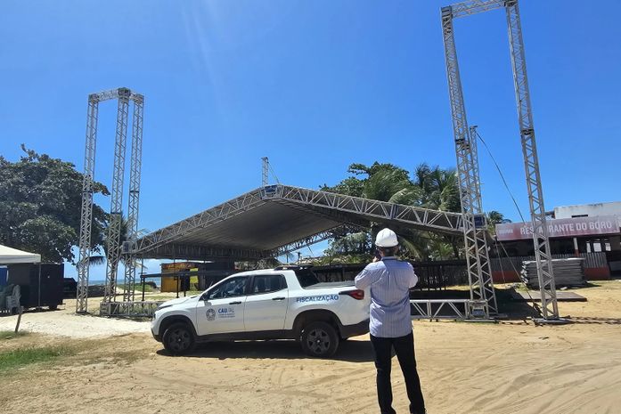 CAU/AL fiscaliza estruturas para o carnaval em Maceió e no interior