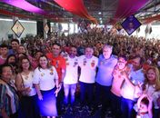 Em grande evento, Dudu e Gaby reúnem centenas de pessoas no Clube Fênix Alagoana