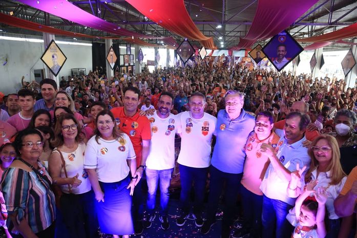 Em grande evento, Dudu e Gaby reúnem centenas de pessoas no Clube Fênix Alagoana