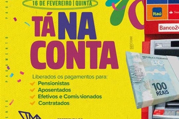 Antecipado: Servidores públicos de São Miguel dos Campos recebem seus pagamentos nesta quinta-feira, 16
