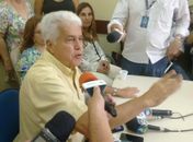 Secretário Municipal de Saúde, José Thomaz Nonô na reabertura do PAM