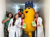 Pinto da Madrugada leva alegria a pacientes do Hospital Universitário da Ufal